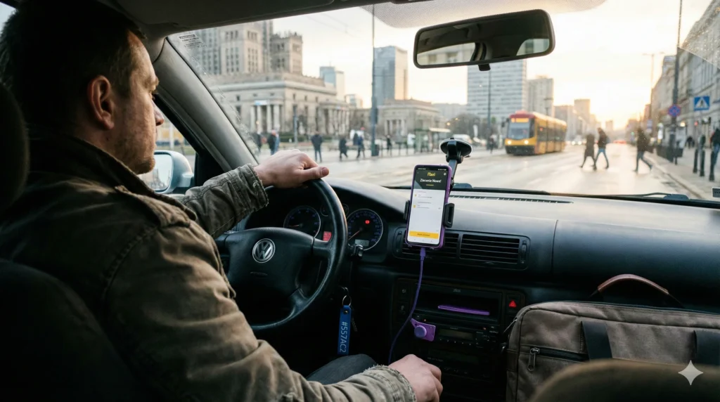 wynajem samochodu taxi